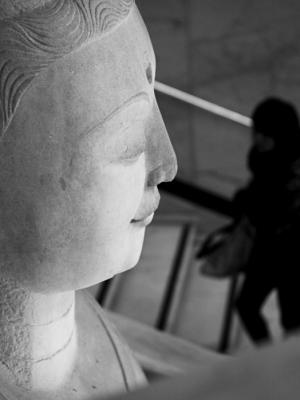 Buddha & Friend, by Alistair