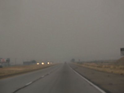 Going Home in a Terrible Dusty and Smokey Storm by jennyi