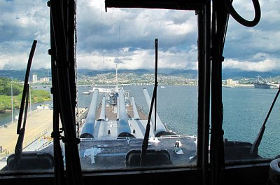 Pearl Harbor from bridge USS Missouri.jpg