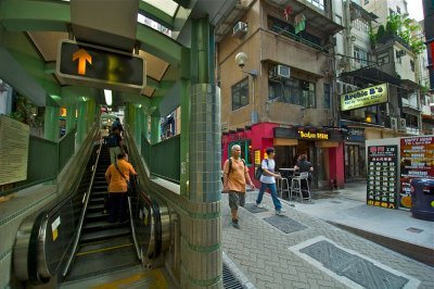 Hong Kong Central–Mid-levels Escalators