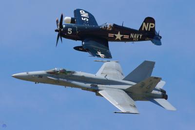 US Navy Legacy Flight