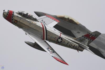 F-86 & F-22A Heritage Flight