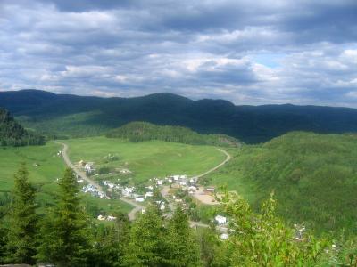 Petit village de Ste-Rose-du-Nord