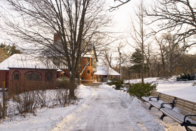 Dalrymple Boat House, Roger Williams Park, Providence