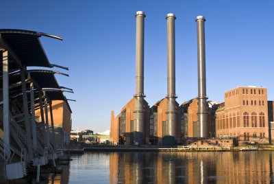 Hurricane Barrier & Manchester Street Power Station