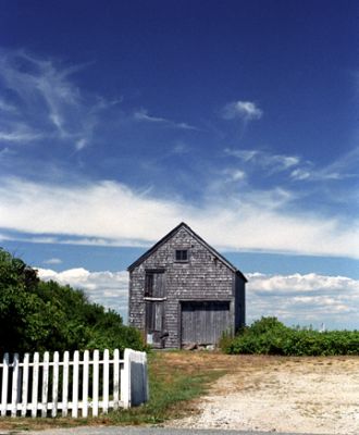 Old Weathered Barn, Block Island