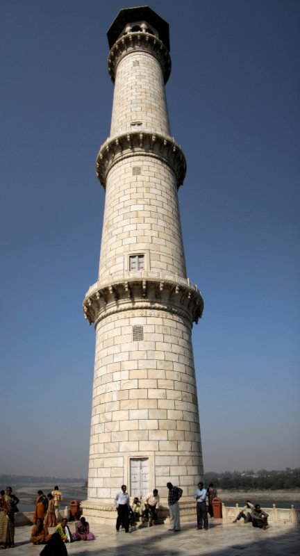 Taj Mahal minaret