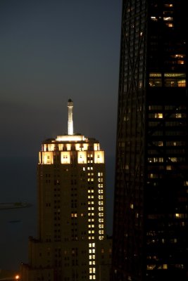 The Palmolive Building, formerly the Playboy Building & The Hancock