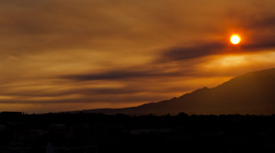 wallow fire sunrise