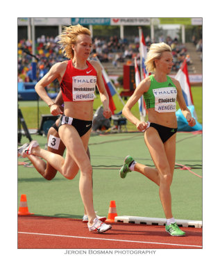 Natalya Yevdokimova (l.) & Lidia Chojecka (r.)