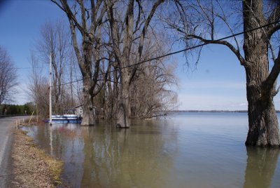 Crue printanire - Rang de la barbotte Lacolle