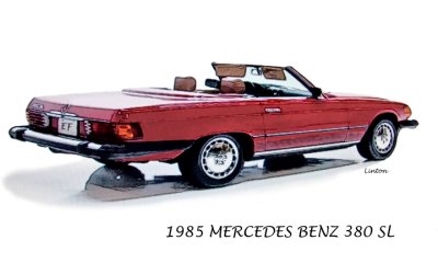 1985 MERCEDES BENZ 380SL IMG_1225