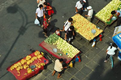 The fruit market.
