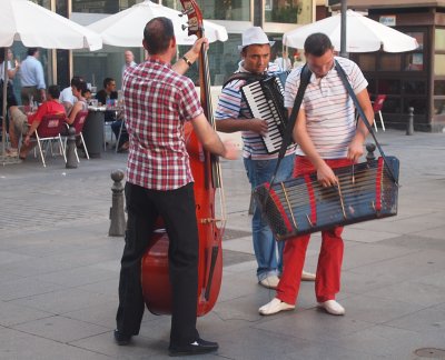 Street musicians