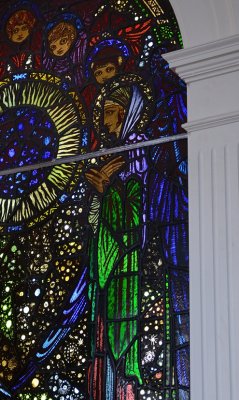Window by Irish artist Harry Clarke in Grange Church