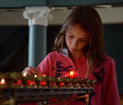 Lighting A Candle