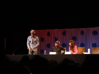 Christopher Heyerdahl, Robin Dunne, Amanda Tapping