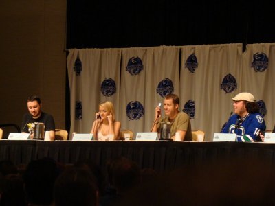 Wil Wheaton, Jordan Hinson, Colin Ferguson, Chris Gauthier