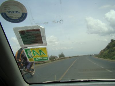 en route to Nakuru