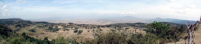 Rift Valley from the overlook (panorama)