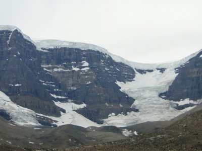 Athabasca Glacier - the Columbia Icefield