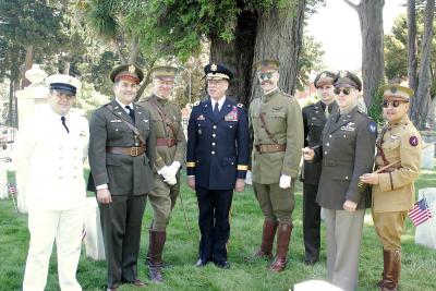 Memorial Day San Francisco National Cemetary