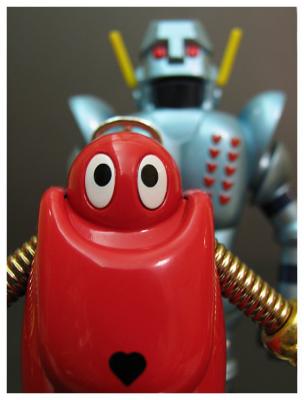 BANDAI 2003 - THE 超合金 - 小露寶 & 鋼鐵老師