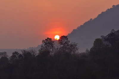 Sunrise over Phu Khang