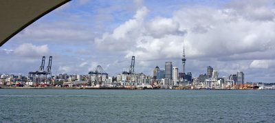 Auckland harbor