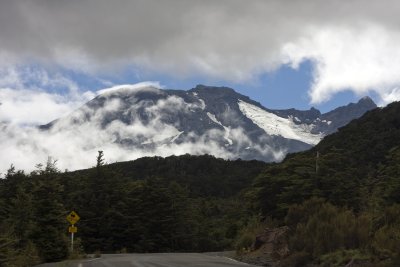 Ruapehu from the road up.