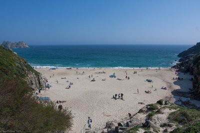 Porthcurno Beach