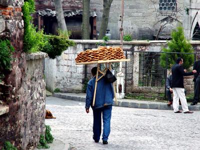 Man Delivering Bread
