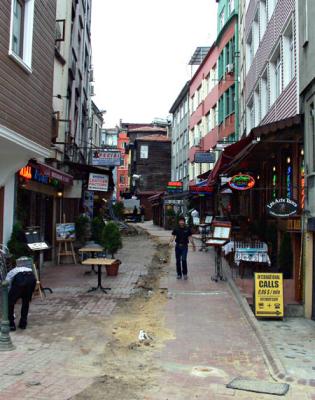 Random Street with some constriction
