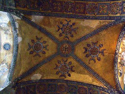 Inside the Hagia Sofia