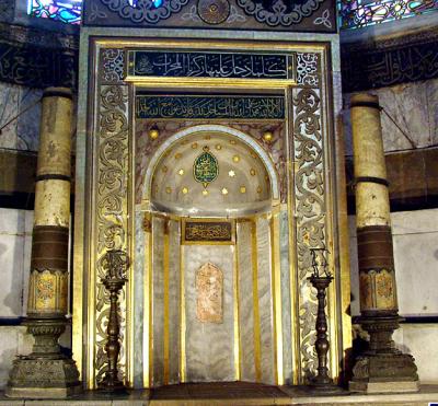 Mirab the Hagia Sofia