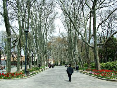 Path through the Topkapi Palace