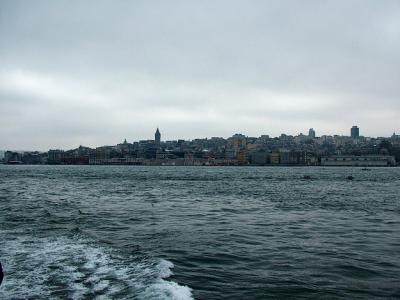 On the Ferry looking towards Beyoglu