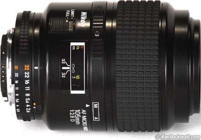 Nikon 105mm f/2.8 AF Macro