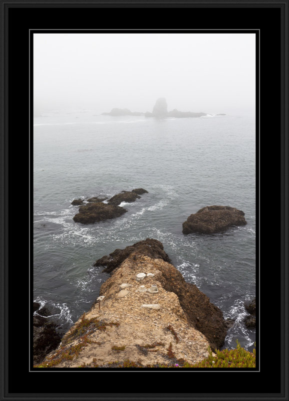 coast near Pidgeon Point Lighthouse