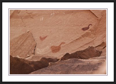 Slickhorn Canyon pictographs