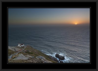 Point Reyes Lighthouse at sunset