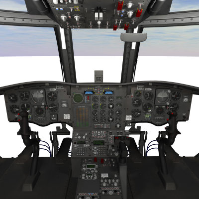 CH-47D Cockpit