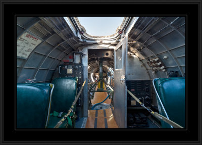 B-17 radio operators compartment - HDR