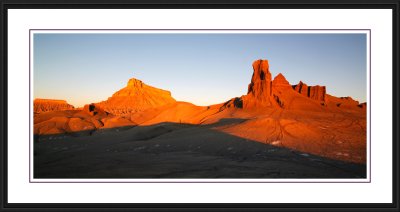 Factory Butte at sunrise