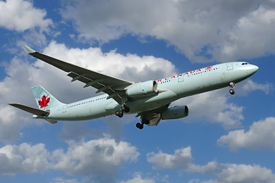 Airbus A330 in Montreal.