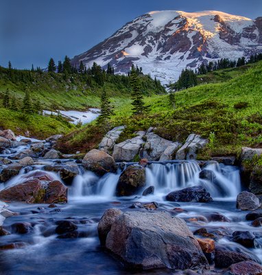 Mt. Rainier  Edith Creek  Mt Rainier