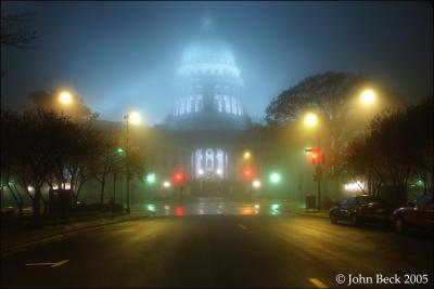 Fog Shrouded Capitol