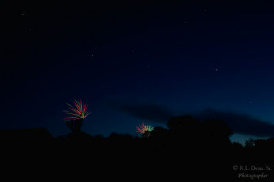 My Backyard Series... Fireworks