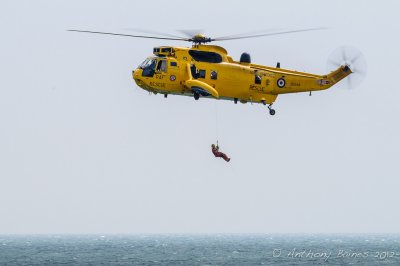 Sea King rescue demo