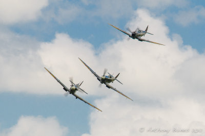 Spitfire trio
